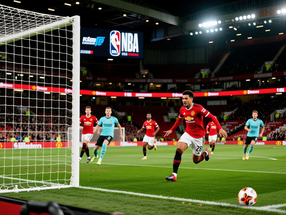 曼联破门得分，神勇逆转反击取得胜利