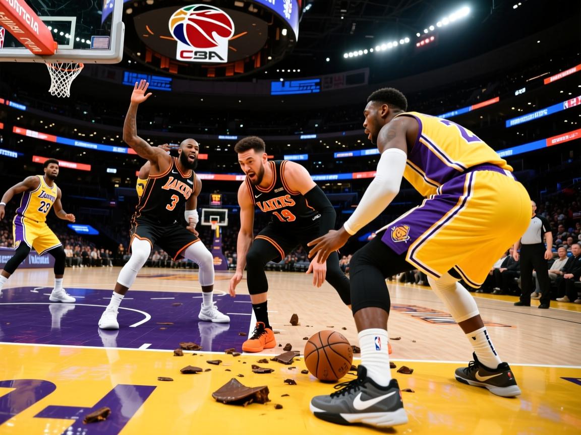 尼克斯防守失误频频,客场惨败湖人 第2张